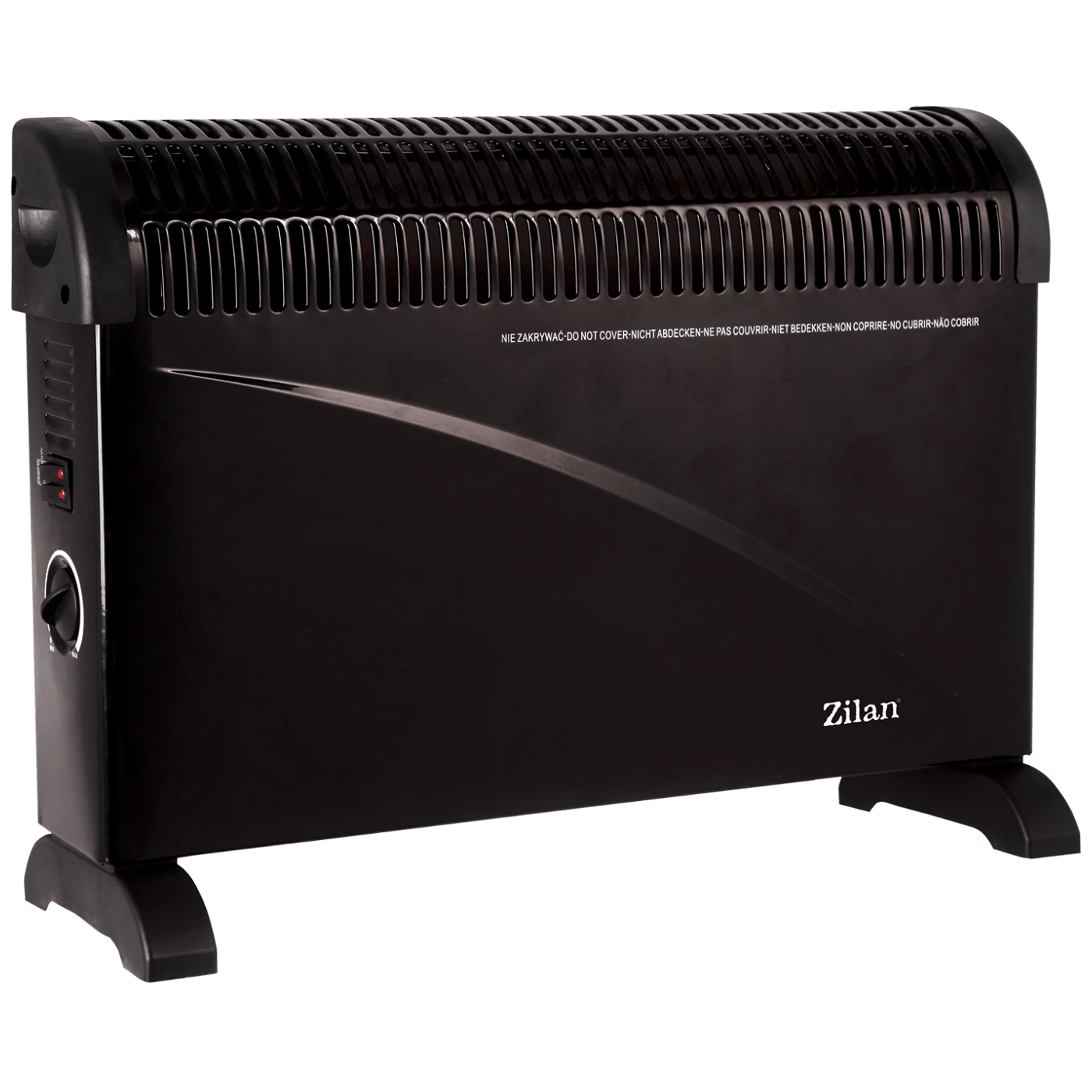 Zilan Grijalica, konvektor, 2000 W, podesiv termostat, crna - ZLN6843/BK