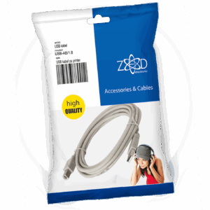 ZED electronic USB kabl za printer, dužina 1.8 metara - USB-AB/1.8