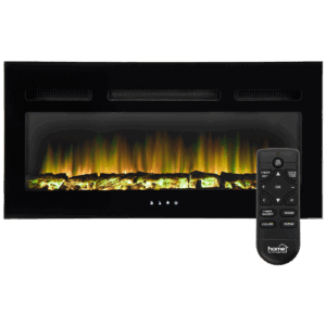 home Kamin, električni, 2000W, daljinski upravljač - FKKI 05