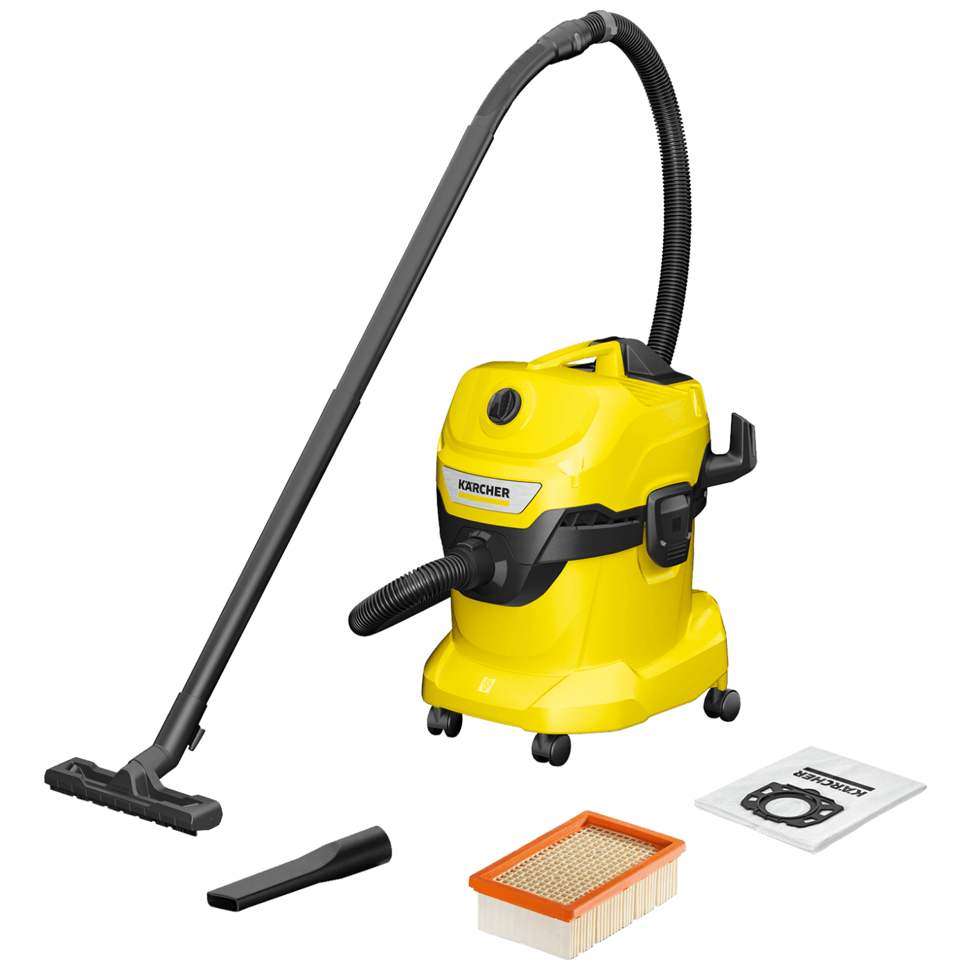 Karcher Usisavač za mokro/suho usisavanje, 1000W, spremnik 20lit - WD 4 V-20/5/22