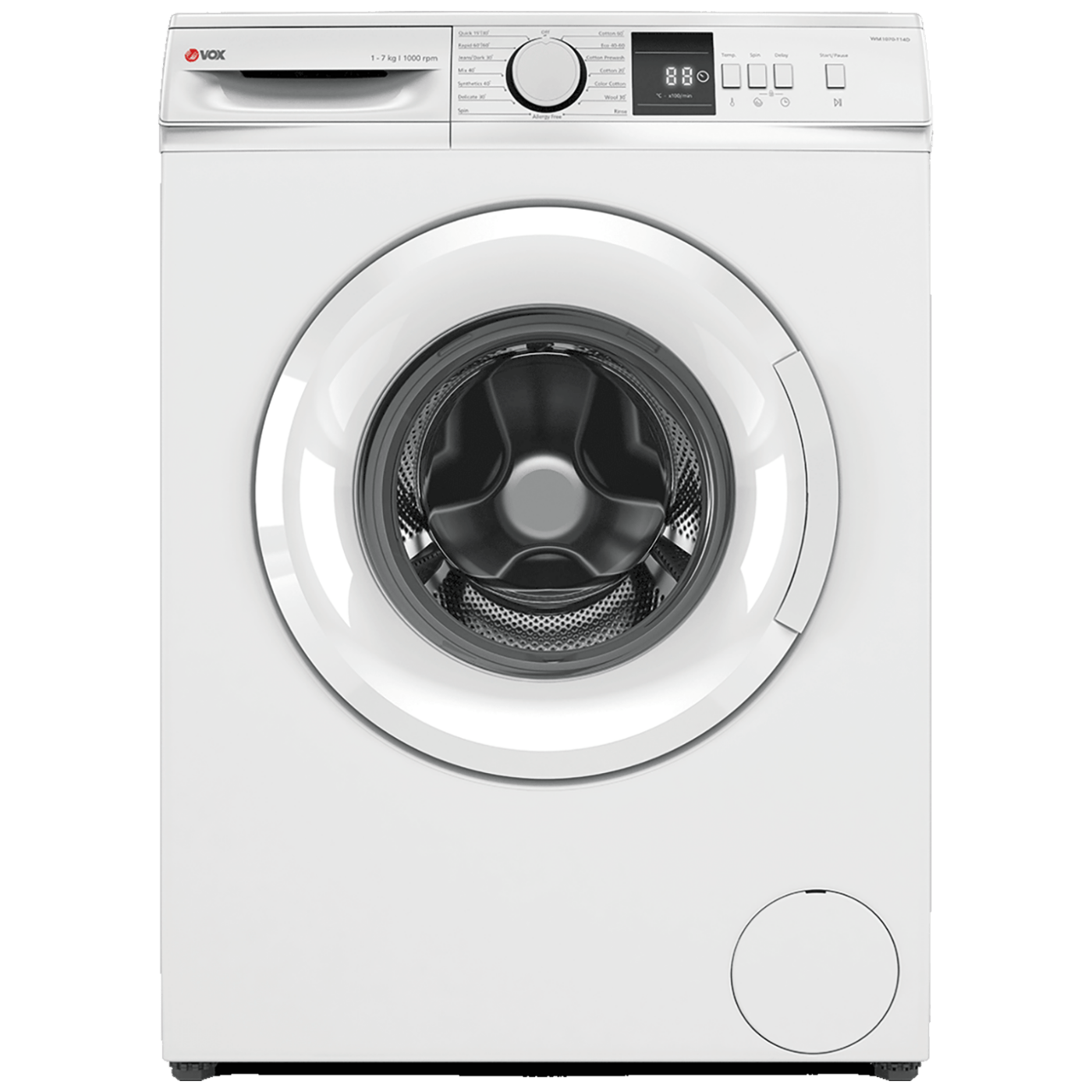 VOX Mašina za veš, 1000 obrtaja, 7kg., D - WM1070-T14D
