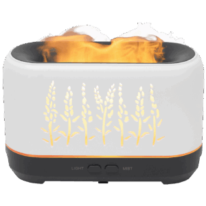 home Ultrazvučni aroma difuzor, ovlaživač, efekt plamena, 200ml - AD 200F