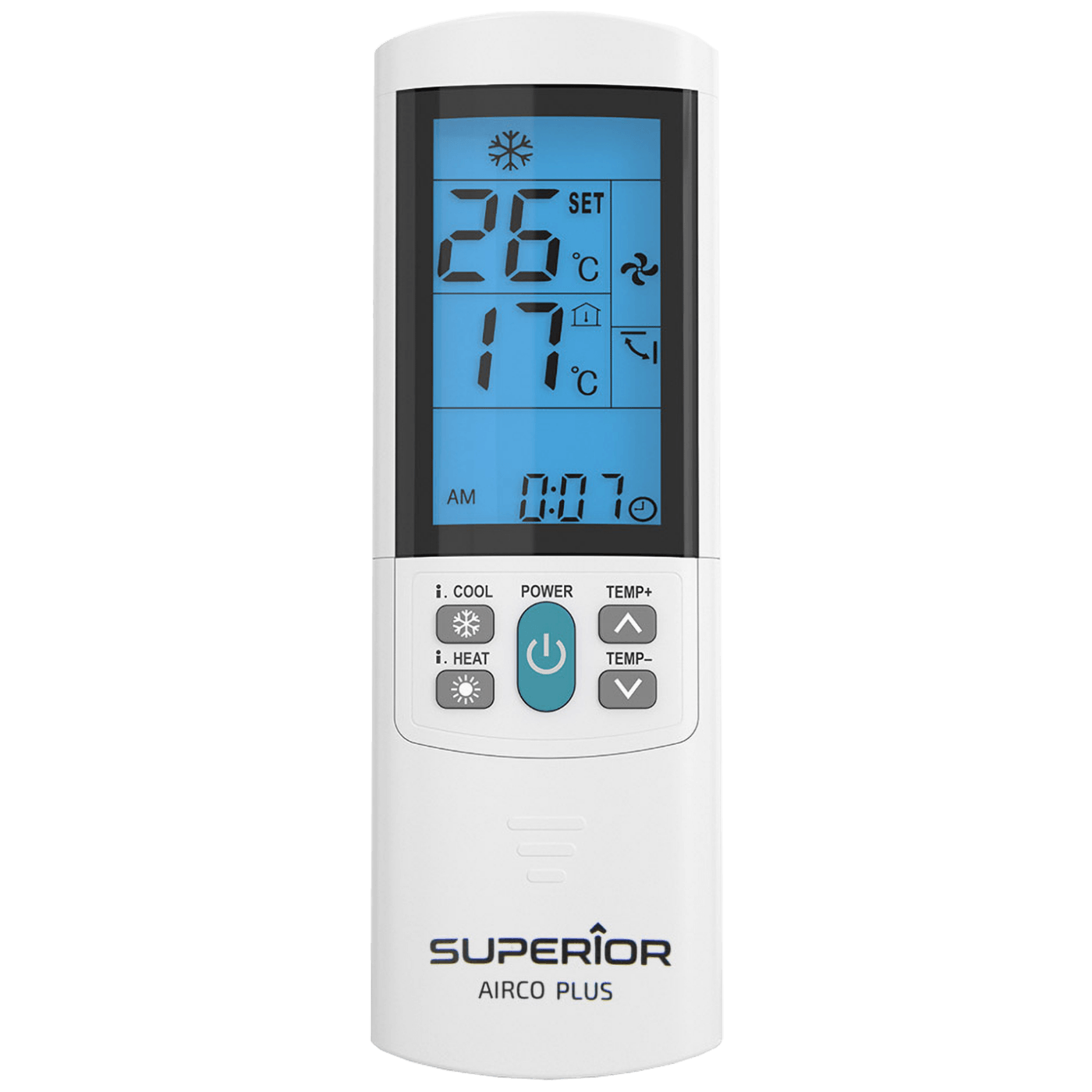 Superior Daljinski upravljač za klime, 2000 kodova, univerzalni - RC AirCo Plus