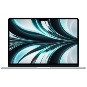 Apple Laptop 13,6", M2 8C/8G, 8GB DDR, SSD 256 GB - MacBook Air; MLXY3T/A, Silver