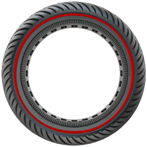 Xiaomi Guma 8.5" za Xiaomi el. romobil M365/M365 Pro/1S/Pro2/Essen - Tire 8.5" M365/M365 Pro /1S/Pro2/Es