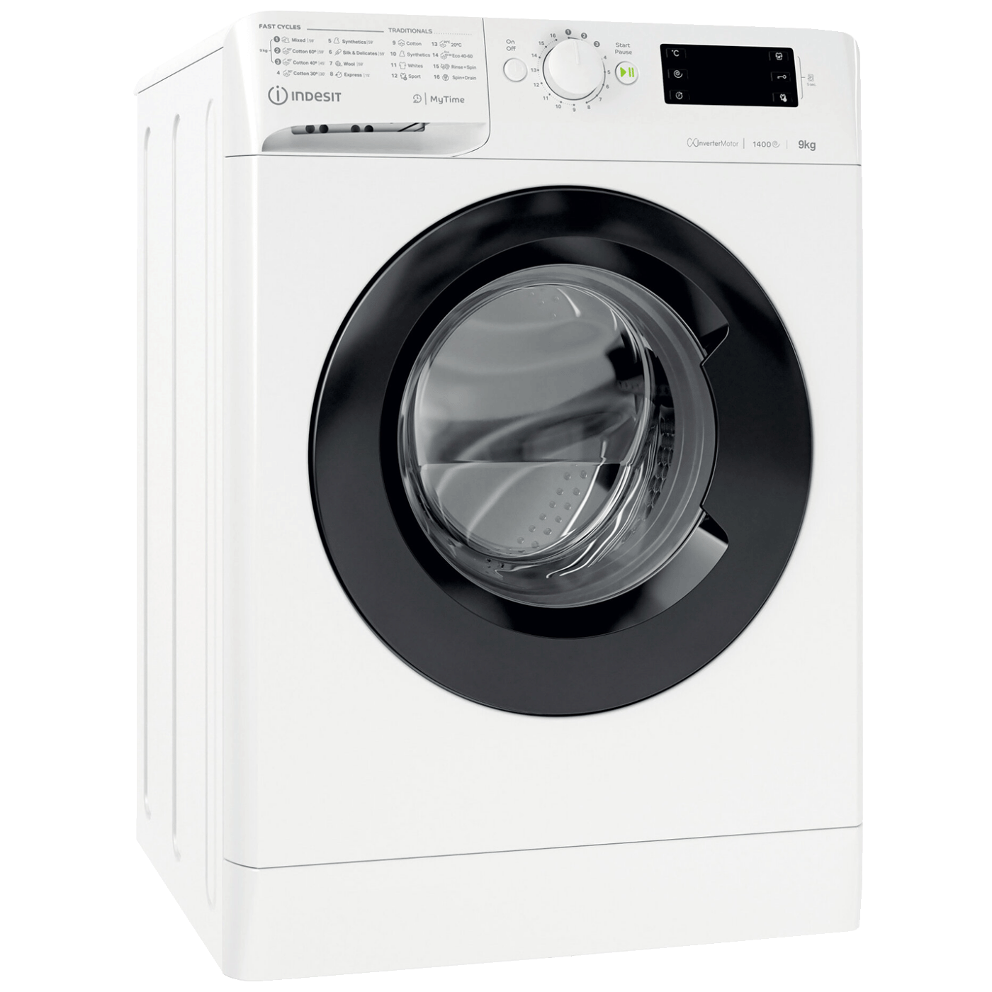 Indesit Mašina za veš, 1400 obrtaja, 9 kg veša, B - MTWE 91495 WK EE