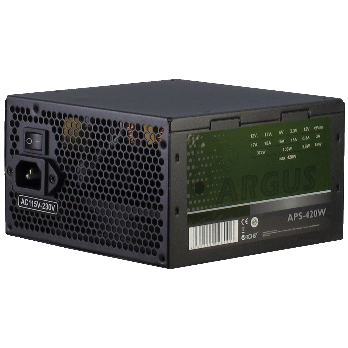 Inter-Tech Napojna jednica za PC, ATX, 420W - Argus APS-420W