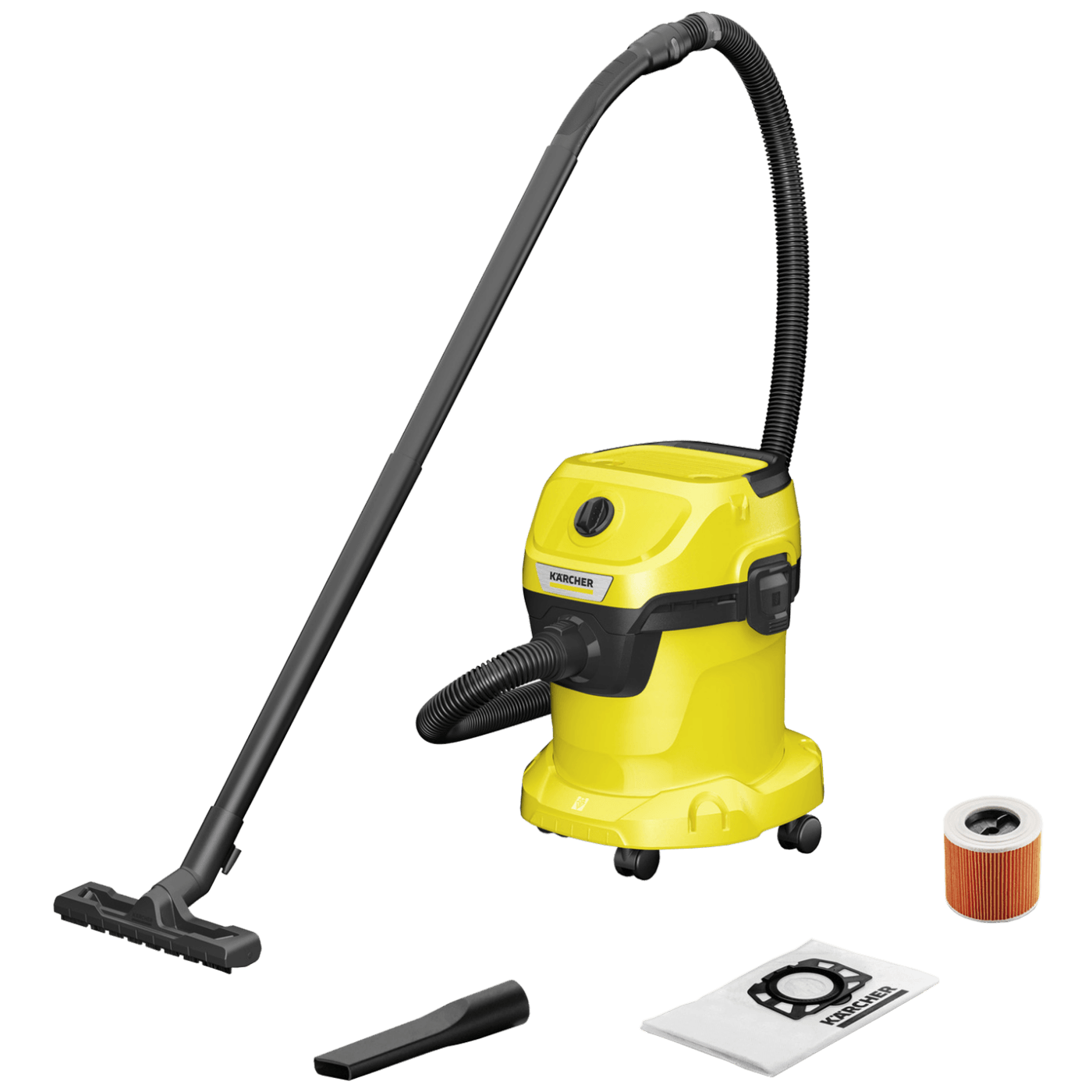 Karcher Usisavač za mokro/suho usisavanje, 1000W, spremnik 17 lit. - WD 3 V-17/4/20