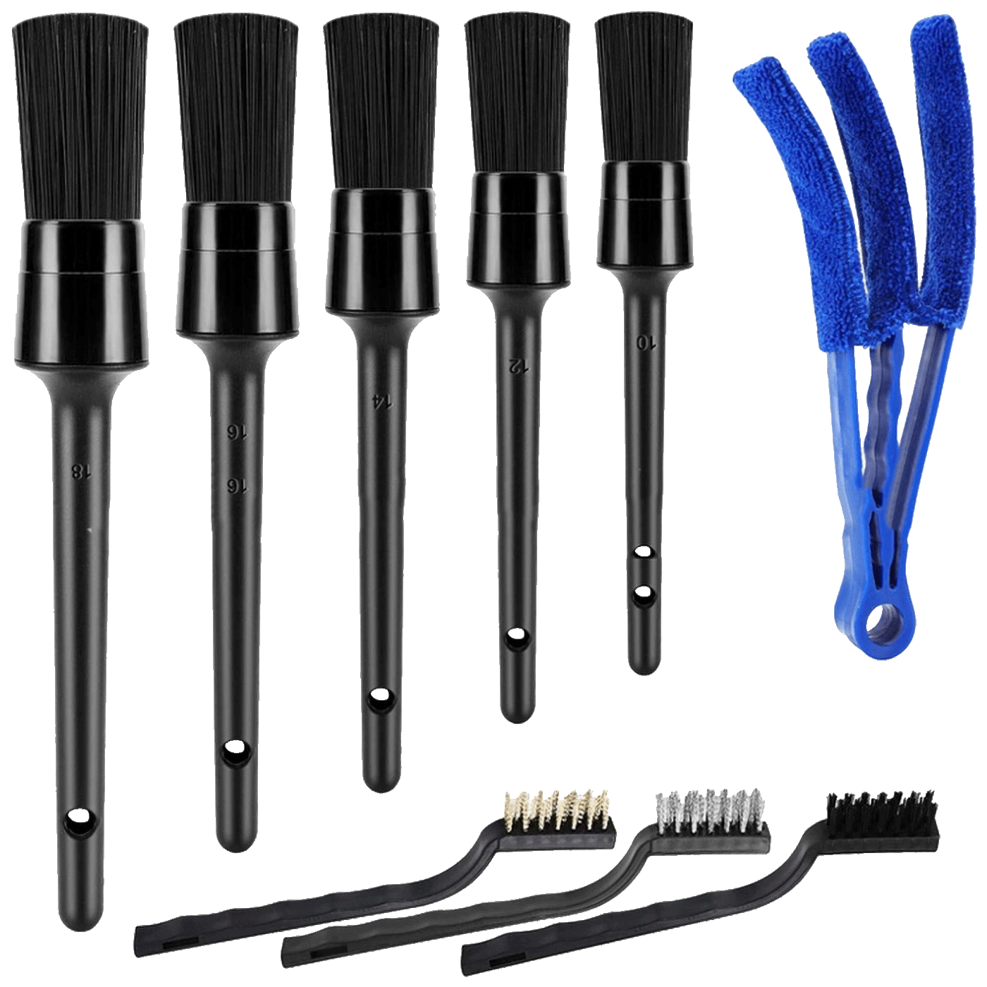 NN-Su Četke za čišćenje unutrašnjosti automobila, set - Car Air Outlet Cleaning Brush,set