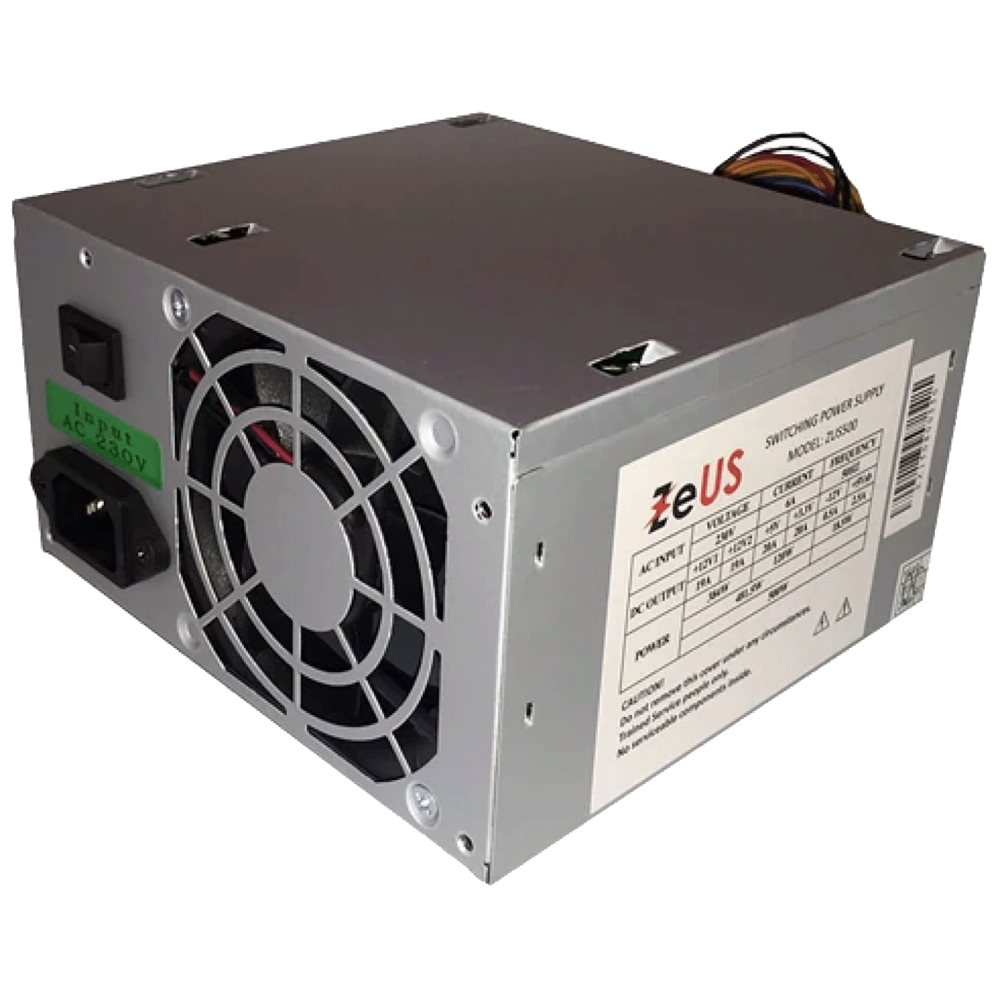 Zeus Napajanje za PC, 600W, 12cm, ATX - ZUS-600
