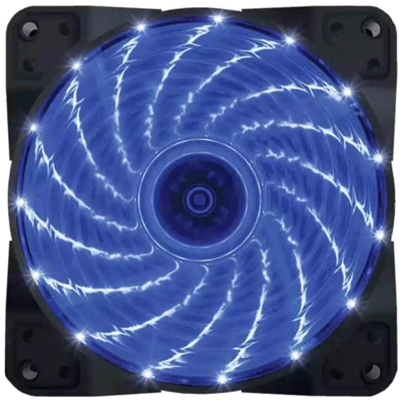 Zeus Ventilator za kućište, 120 mm, Blue LED - Case Cooler 120x120 Blue