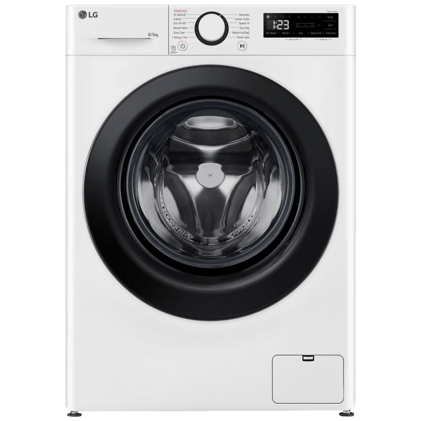 LG Mašina za veš sa parom/sušilica,1200 obrtaja,8/5 kg, Slim,E - F2DR508SBW