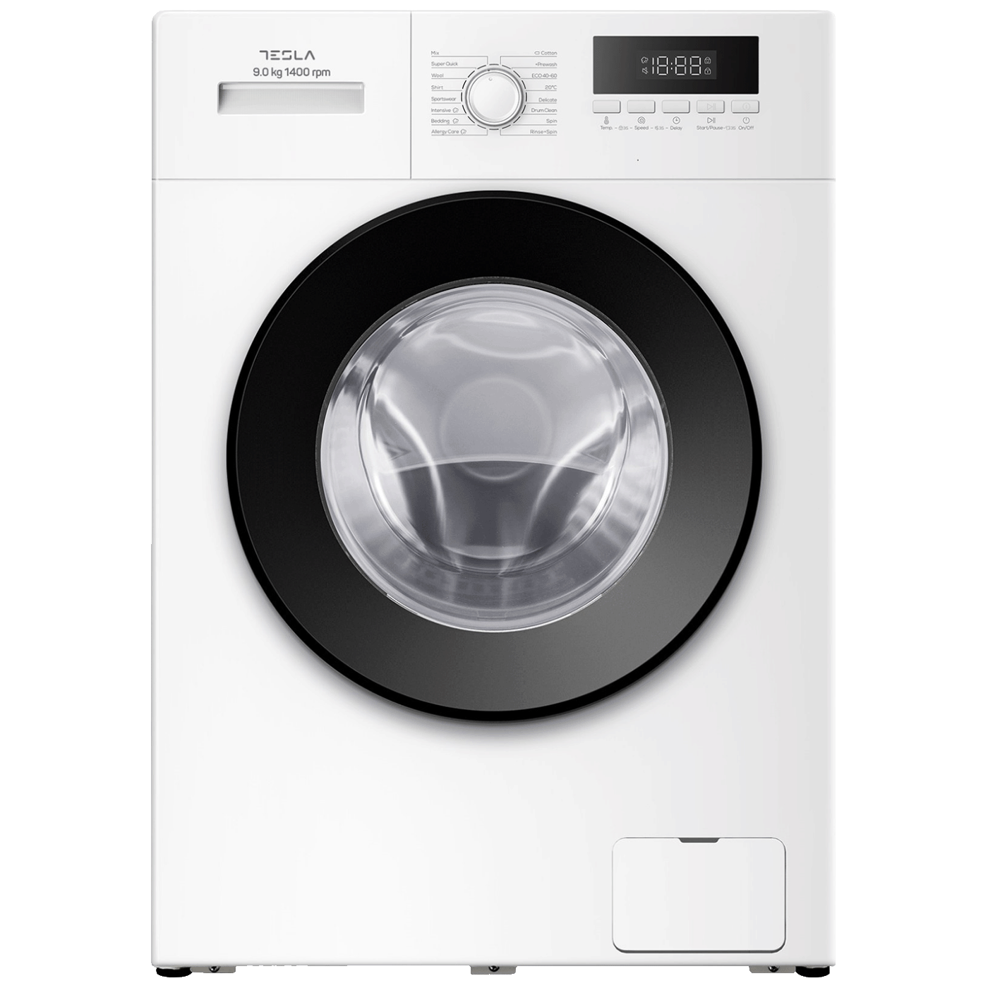 Tesla Mašina za veš, 1400 obrtaja, 9 kg veša, Inverter, A - WF91430T