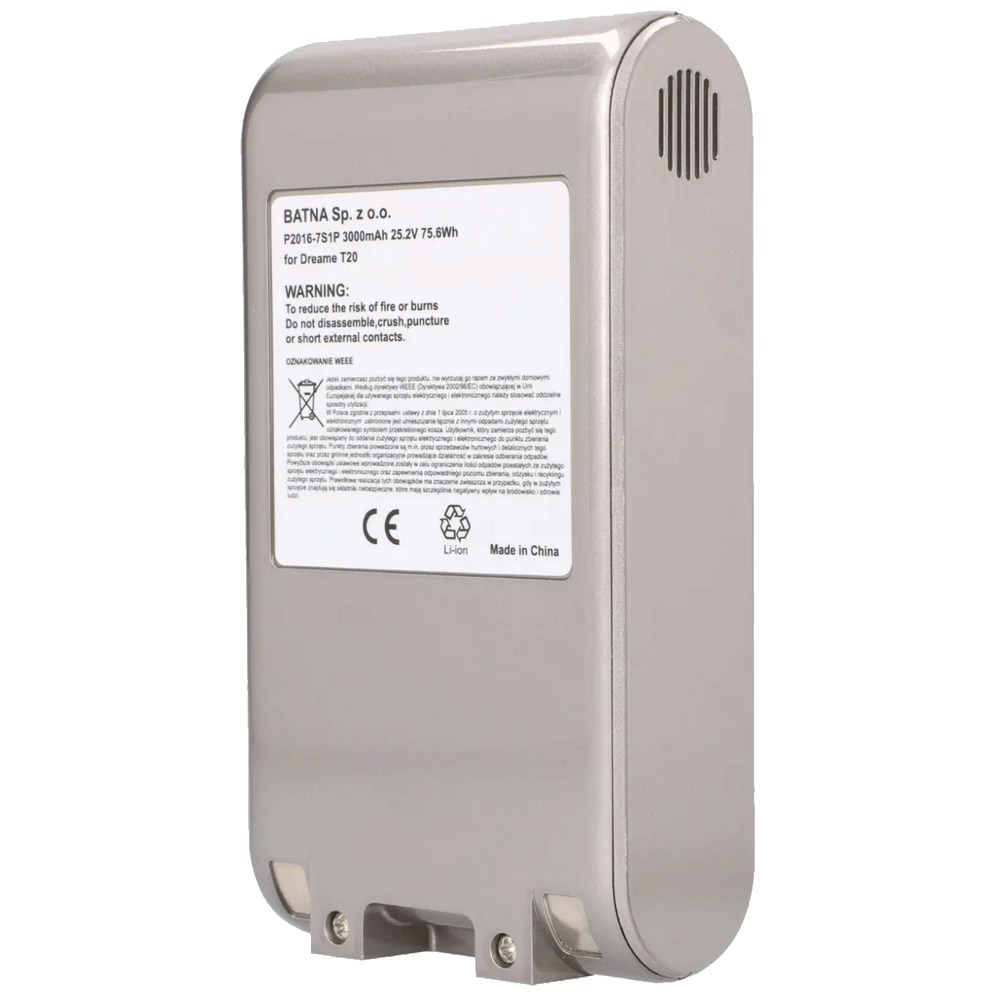 Extralink Baterija za usisavač T20 - T20 P2016-7S1P 3000MAH