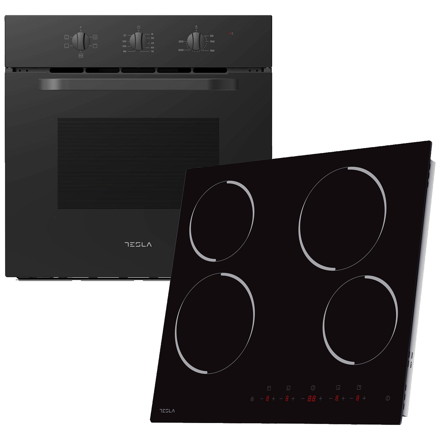 Tesla Set ugradbena pećnica /ploča, BO301MB+HV6401MB