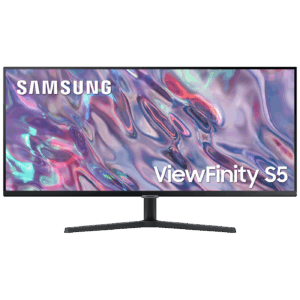 Samsung Monitor 34", UWQHD, Viewinfinity S5, HDMI, DisplayPort - LS34C500GAUXEN