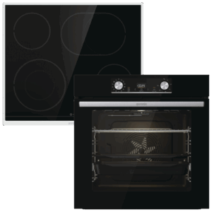 Gorenje Set ugradbena ploča ECT43X/ugradbena pećnica BOSX6737E06BG - BLACK STEAM SET