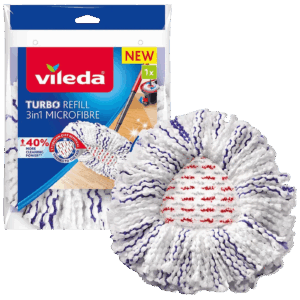 Vileda Zamjenska krpa za čišćenje poda, mikrofiber - Spin Mop Refill 3in1 Microfiber