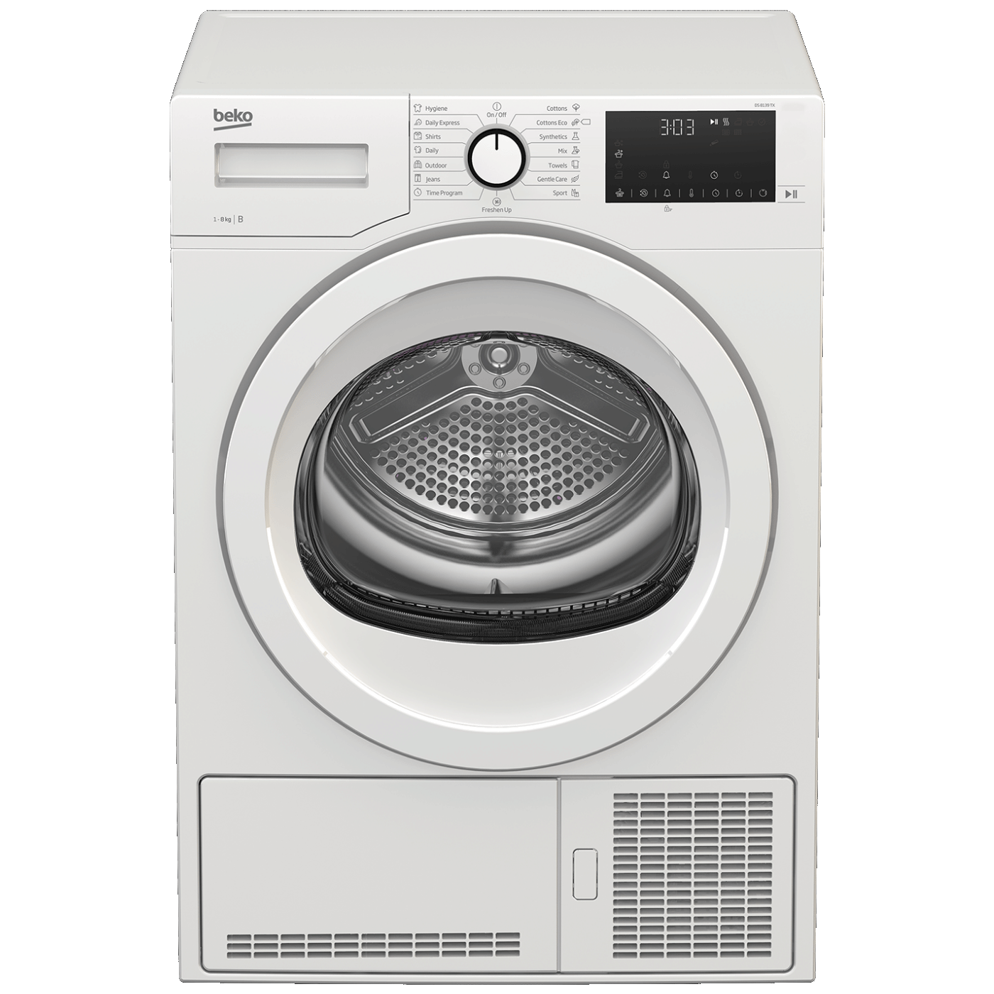Beko Mašina za sušenje veša, kondenzacijska, 8 kg., B - DS 8139 TX