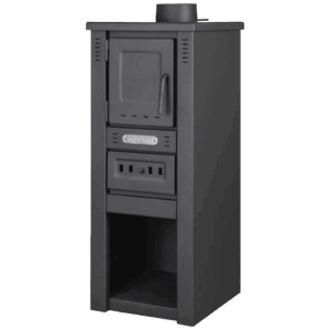 pro-termo Peć na čvrsto gorivo, 6kW, crna - LAVA Basic