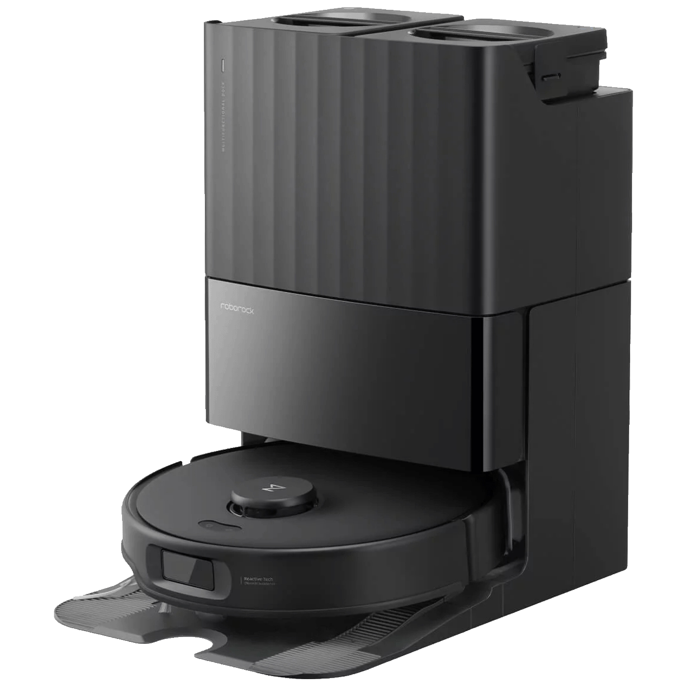 Roborock Robot usisavač sa stanicom za pražnjenje, 5200mAh, 18.500 Pa - Qrevo Edge 5V1 Black