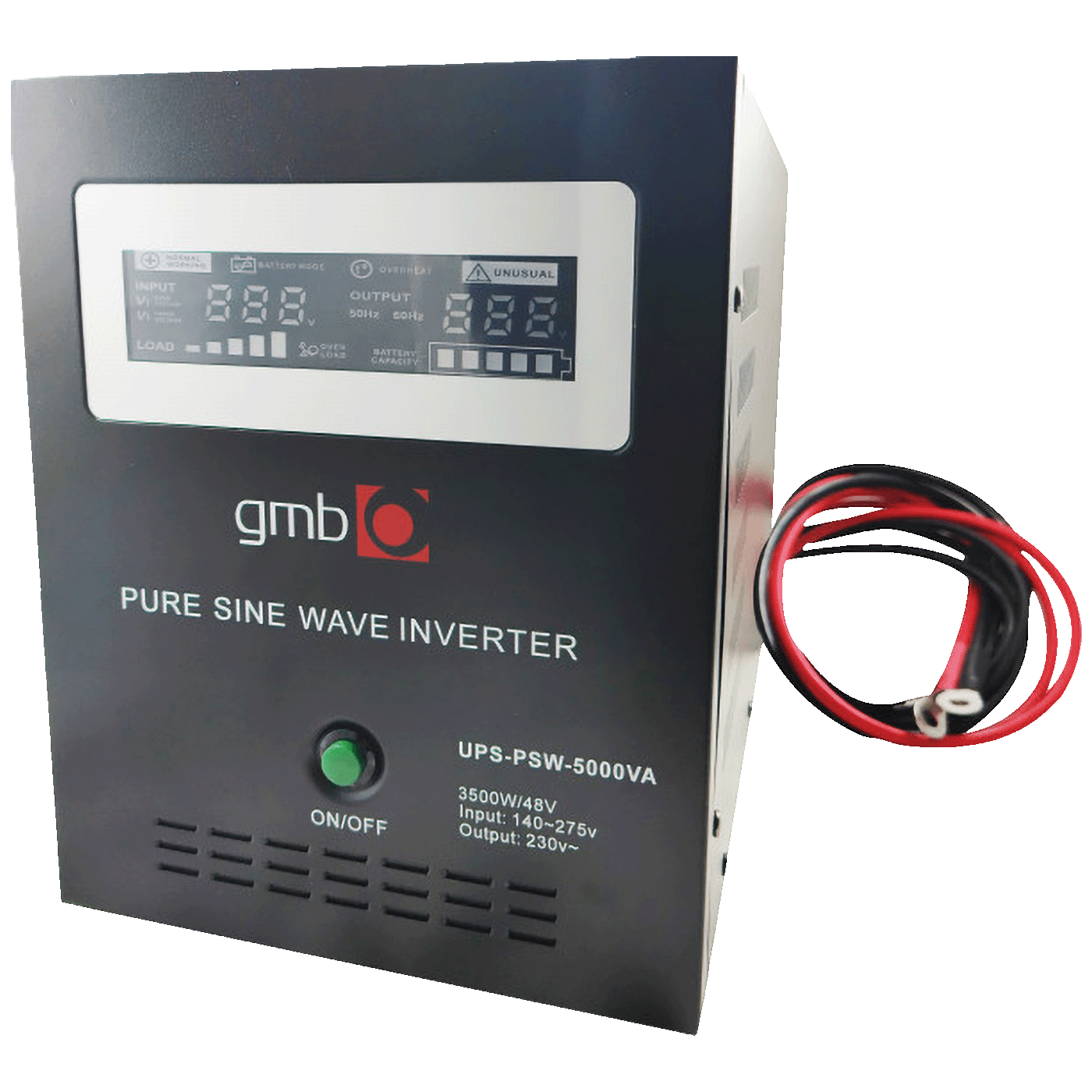 Gembird UPS/ Izvor neprekidnog napajanja, 5000VA, 3500 W - UPS-PSW-5000VA GMB LONG