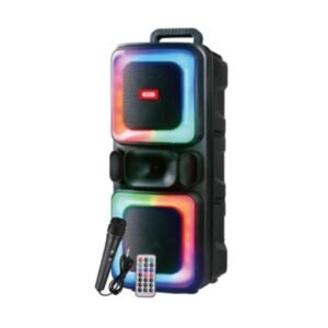 Bluetooth Karaoke zvucnik XO F55 8 RGB 20W Black