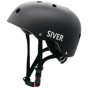 Siver Zaštitna kaciga, "M", crna - HT-38 size M, black