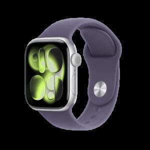 Apple Watch Series 11 GPS 46mm Silver Aluminium case+purple fog SB MEVA4 M/L