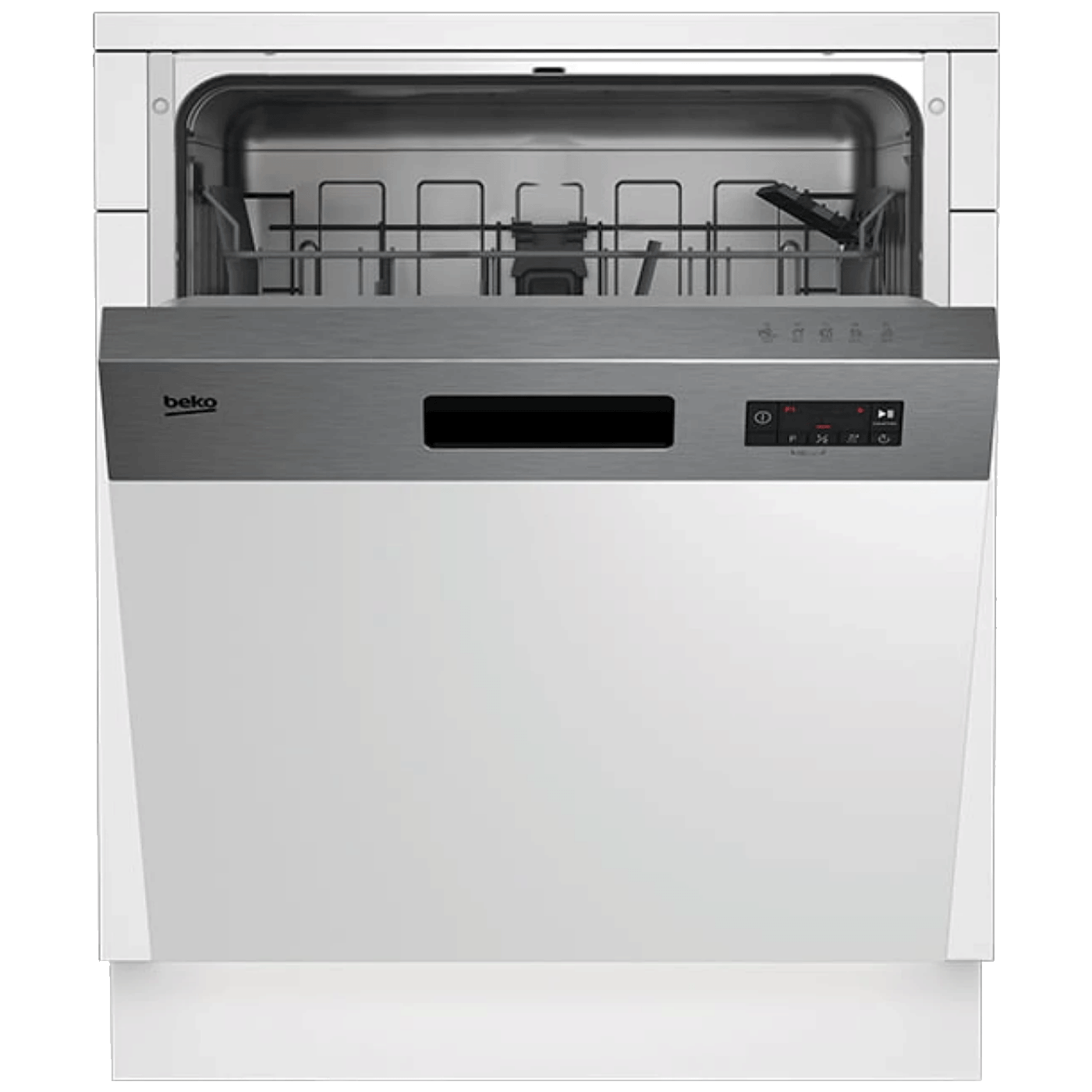 Beko Ugradbena mašina za suđe, 13 setova, 5 programa, E - BDSN 153E3 X