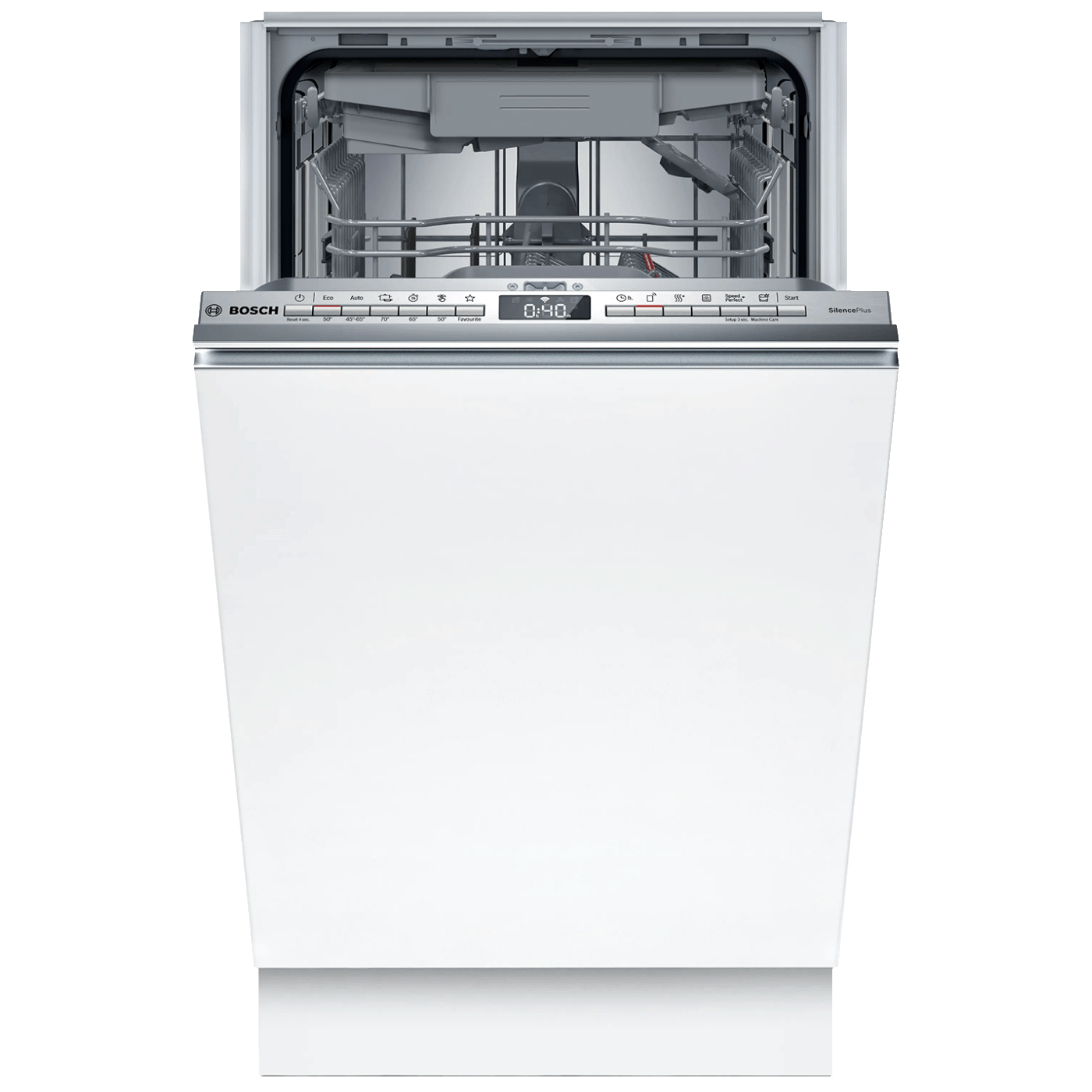 Bosch Ugradbena mašina za suđe, 10 kompleta, 5 programa, 45 cm, E - SPV4HMX49E