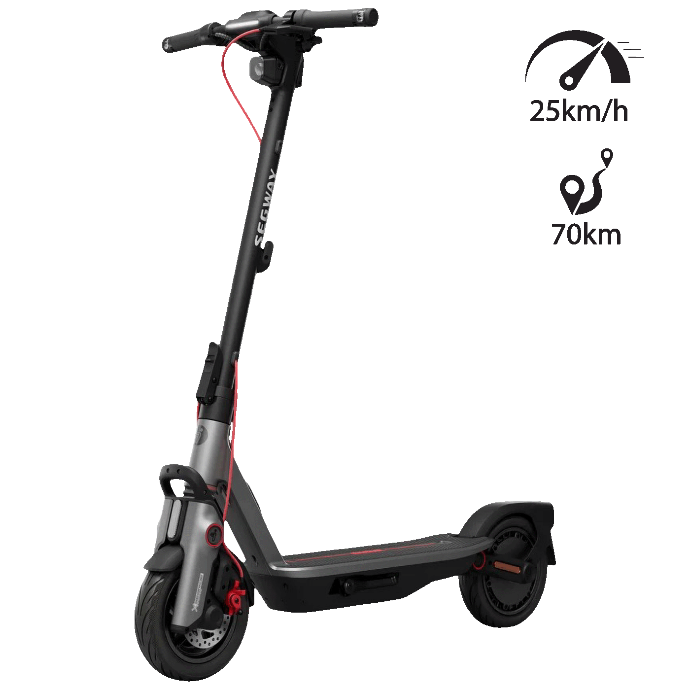 Segway Električni Romobil, 10" točkovi, 25 km/h, Domet do 70 km - F3 E (AA.05.17.01.0005)