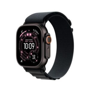 Apple Watch Ultra 3 49mm Black Titanium Case+Black Alpine Loop MF0V4 M