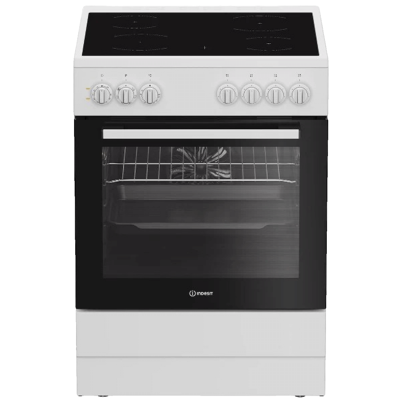 Indesit Štednjak 4 staklokeramičke ringle, pećnica 66 lit., A - I6V5PMW