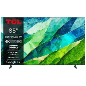 TCL Televizor Smart QD-Mini LED 4K UltraHD 85", Google TV - 85C855