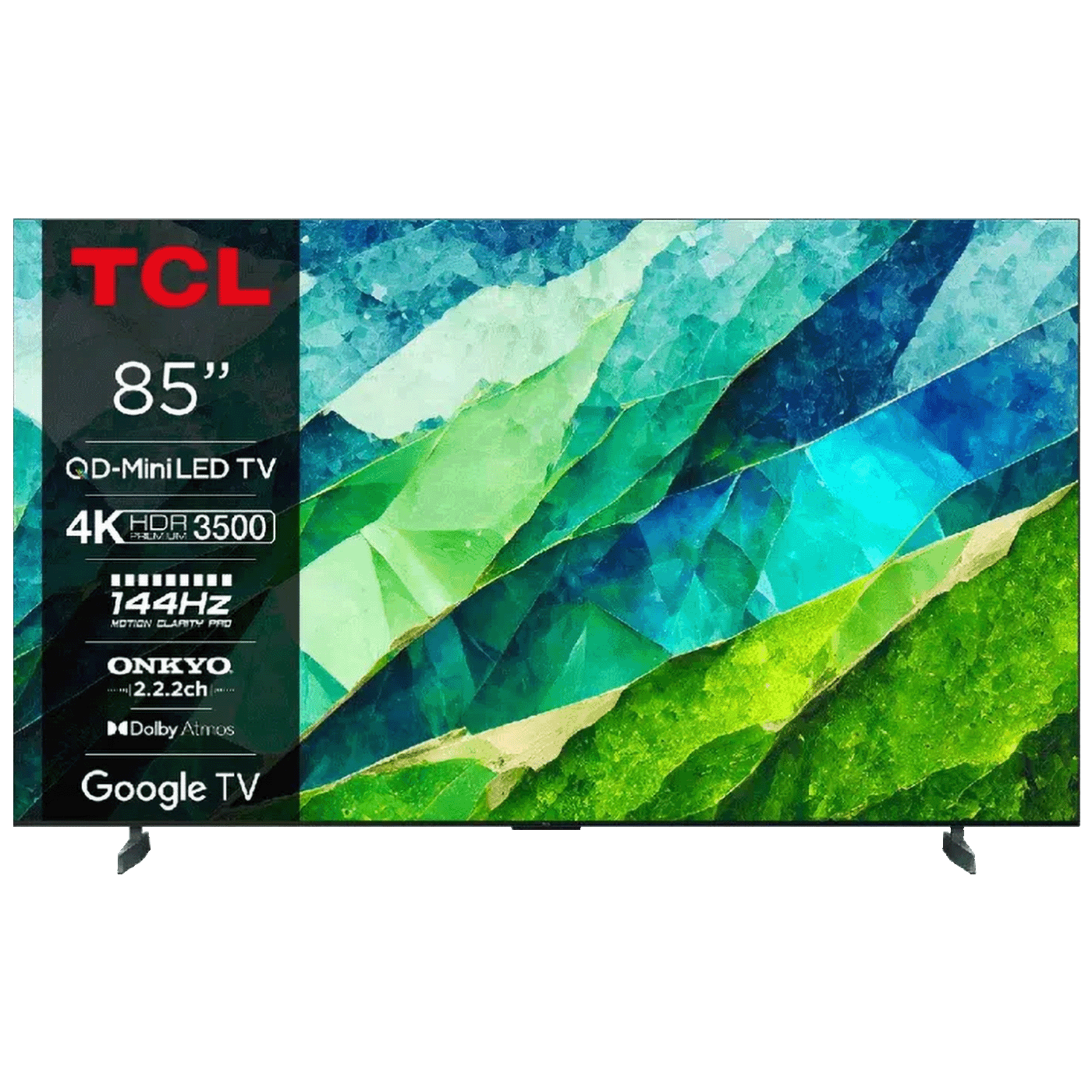 TCL Televizor Smart QD-Mini LED 4K UltraHD 85", Google TV - 85C855