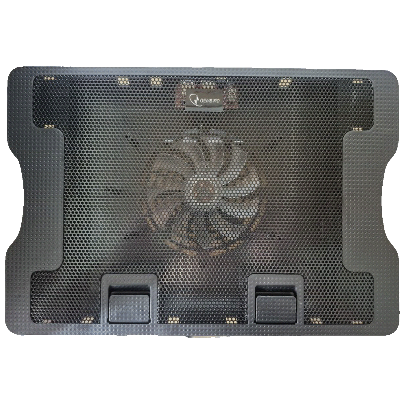 Gembird Hladnjak za laptop 15 - 17", 140 mm, 2 x USB, Ergo Stand - N2000FS