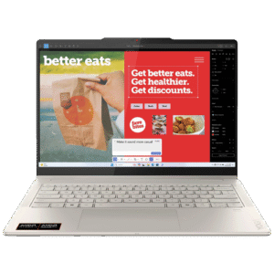 Lenovo Laptop 14", AMD Ryzen AI 5 340, 16GB, SSD 512 GB, Win11 Home - Yoga 7 14AKP10; 83JR0002US